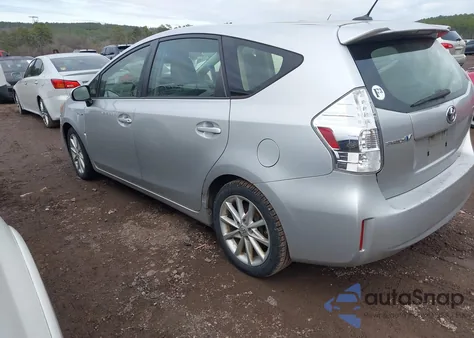 2012 Toyota Prius V Five from USA, damaged, VIN JTDZN3EU5C3129697